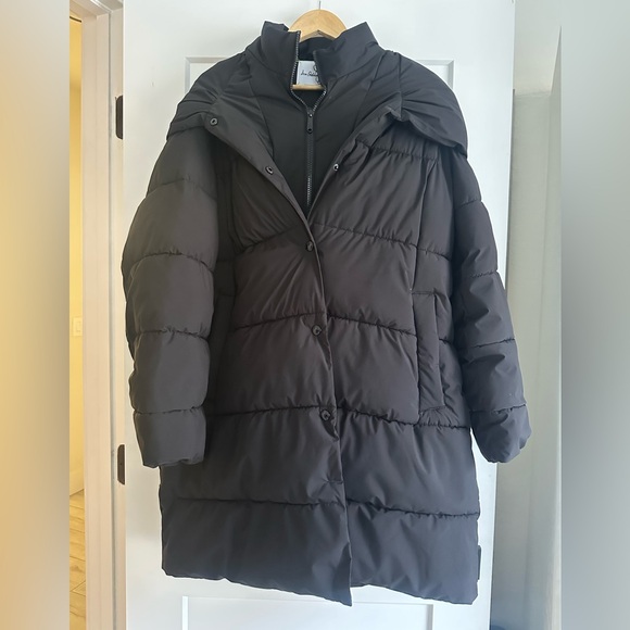 Sam Edelman Quilted Puffer Jacket Coat size XL - Picture 2 of 14